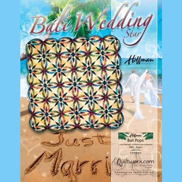 Bali Wedding Star quilt pattern